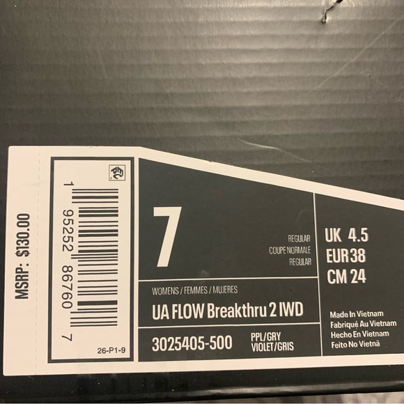 UNDER ARMOUR FLOW Breakthru 2 IWD - Picture 7 of 8